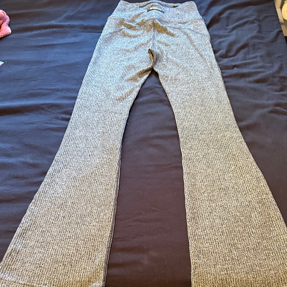 ECHT Women's Gray Flare Knit Pants - Picture 4 of 11